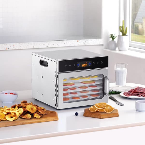 Mattorkmaskin, 6 rostfria brickor, 400W, 24 timmars timer