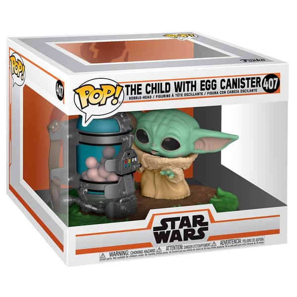 POP-figur Star Wars The Mandalorian Barn med dunk