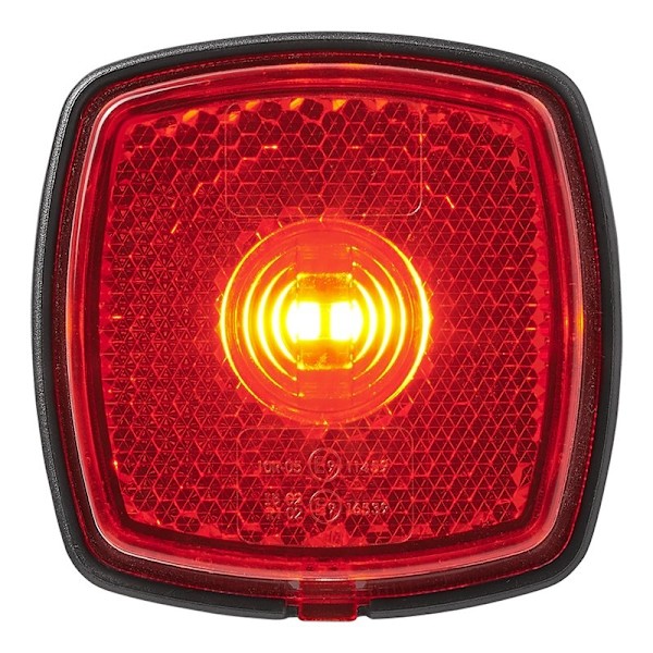 Takavalot 9-30V punainen 61 x 61 mm LED