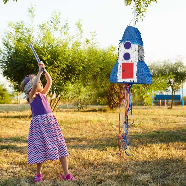 Rocket Pinata til børn – Fyldbart festspil
