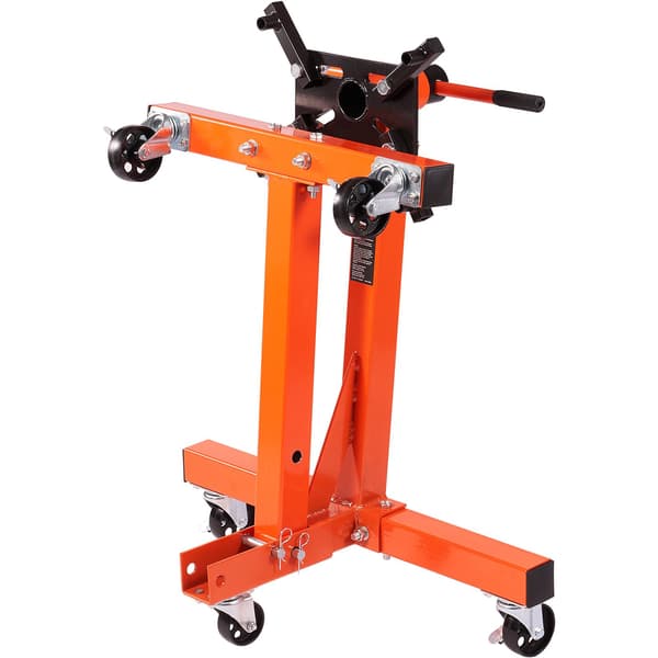 Motorstativ 1500 lb, 360 roterande, fällbart med 5 hjul
