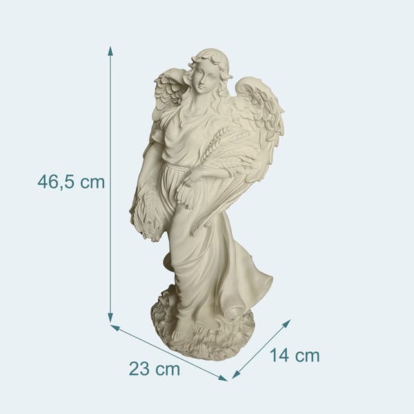 Gravengelstatue, vejrbestandig mindesmærke