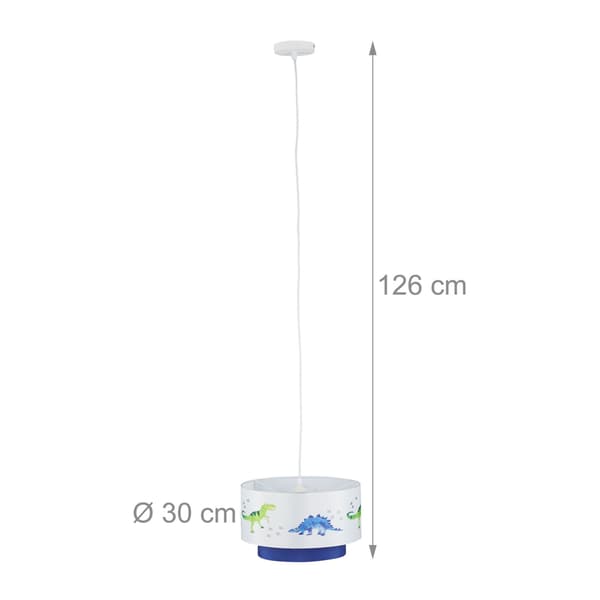 Børneværelse lampe dinosaurer
