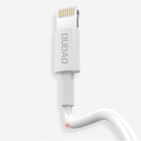 Kabelkabel till iPhone USB - Lightning 3A 1m vit