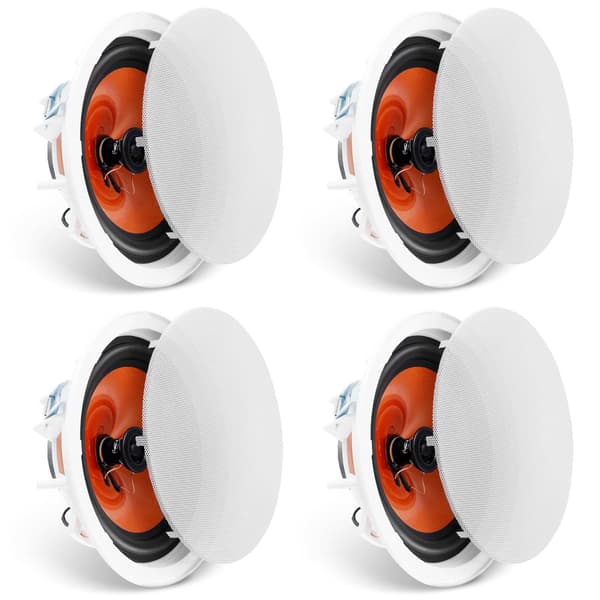 Takhögtalare, 4-pack, 8 tum, 100 W, 8 ohm