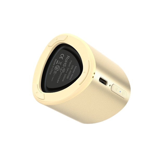 Lille Mini TWS Nimo Bluetooth 5.3 5W trådløs højttaler guld