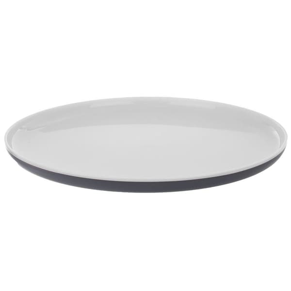Flat middagstallrik, 25 cm, hållbart lättviktmaterial