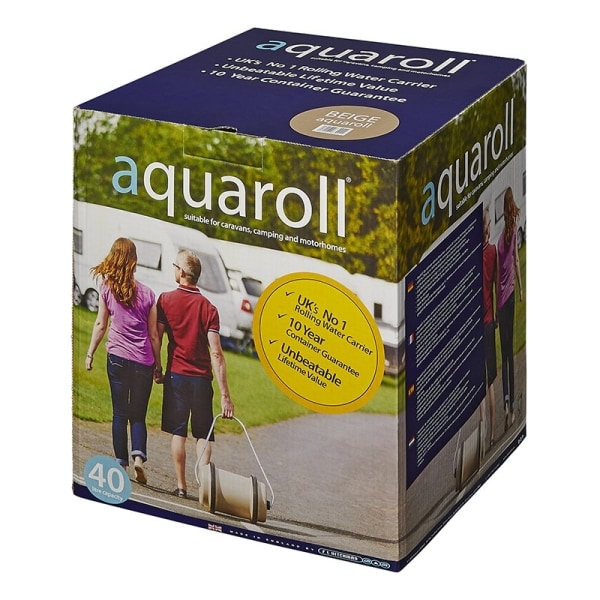 Aquaroll rentvandstank 40L beige