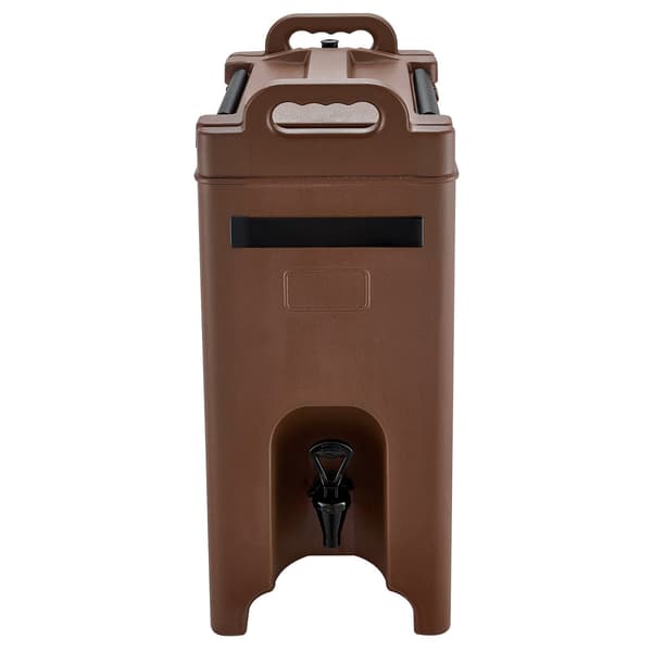 Isoleret drikkevaredispenser 5 gallon, varm/kold, med håndtag