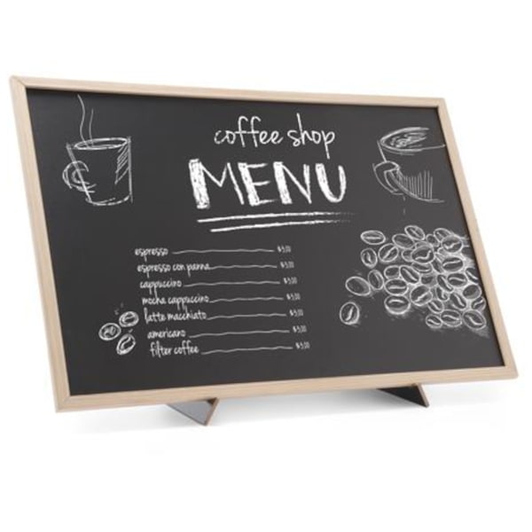 MENU mainostietotaulu tukijalustalla 40x60 cm - Hendi 664131