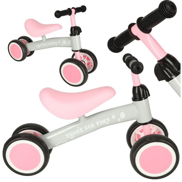 Trike Fix Tiny längdåkning trehjuling rosa