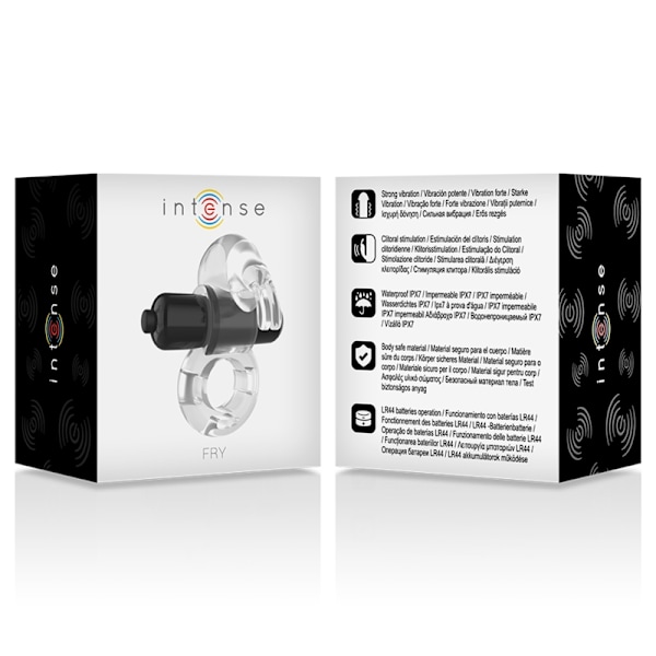 Intens - Fry Transparent Vibrerende Ring