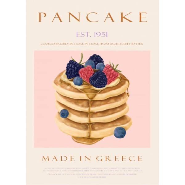 Pancakes Est. 1951 - 21x30 cm