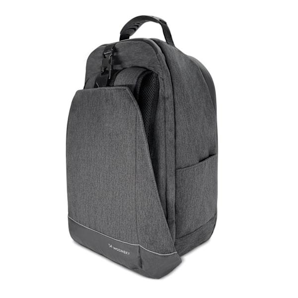 Cykelbagageväska, cykelryggsäck med ram 2in1, 30l, svart