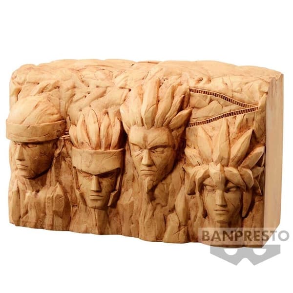 Hokage Rock Figur, 18 cm samleobjekt, Naruto Shippuden