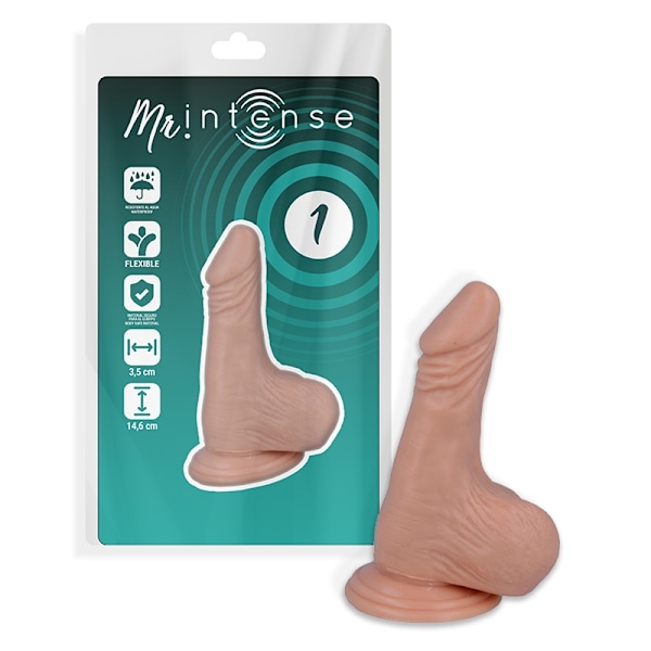 Mr Intense - 1 realistisk kuk 14,6 Cm -O- 3,5 Cm