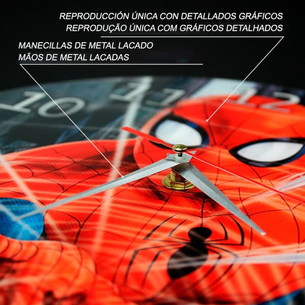 Marvel Hämähäkkimies-seinäkello