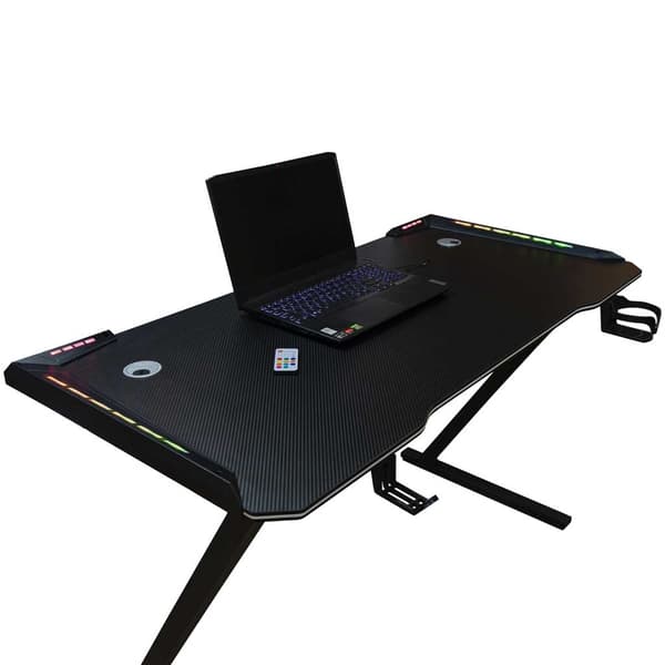 Spelbord med RGB LED-belysning, 120x60cm