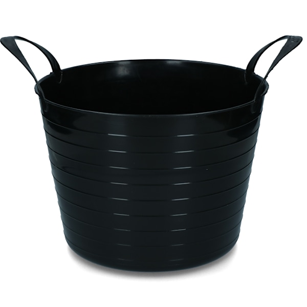 Skovl V-Trug Flexi sort 40 l