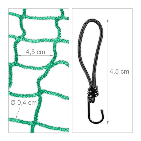Net til trailer 3 x 4 m