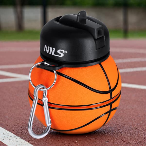 Folding Silikone Cup 550ml – Basketball Design