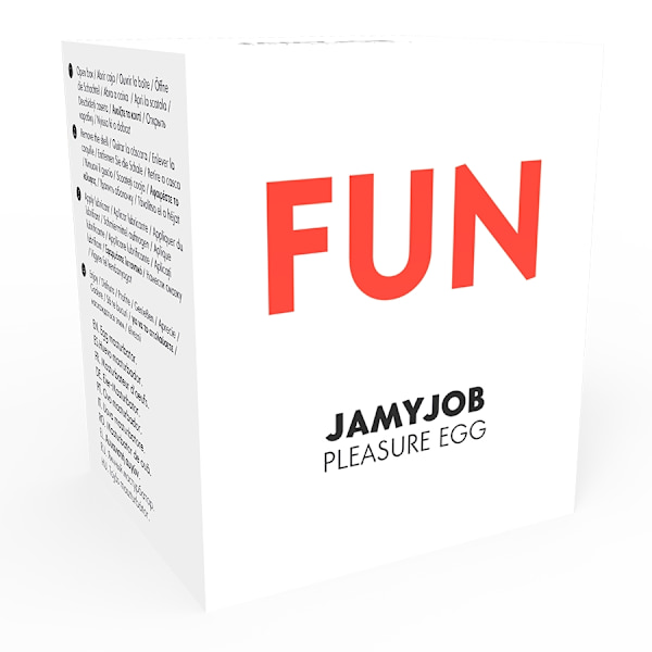 Jamyjob - Egg Masturbator Red Edition Discret