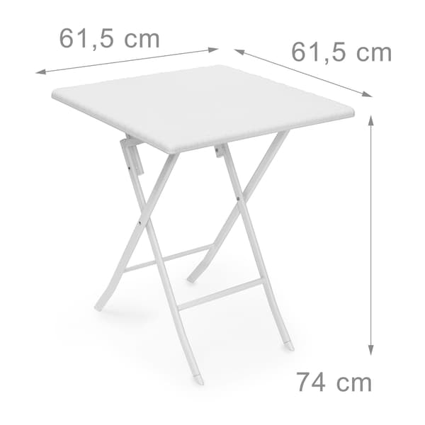 Fällbart trädgårdsbord BASTIAN