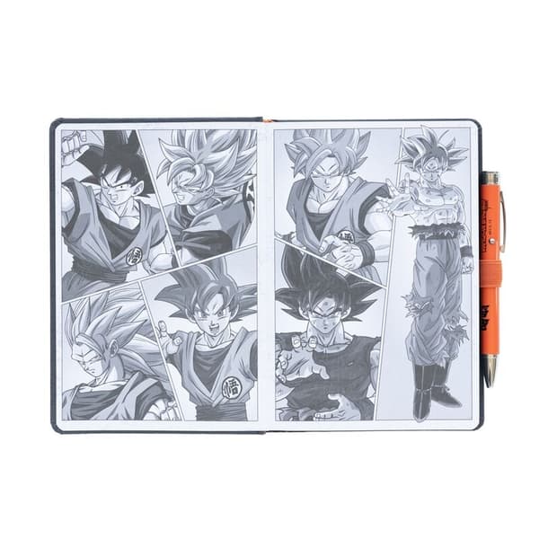 Dragon Ball Super A5 notesbog med projektorpen
