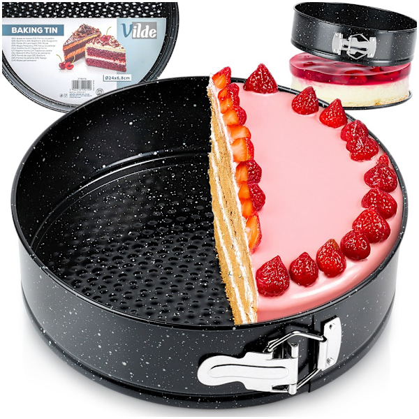 Granit stretch kakform 24 cm