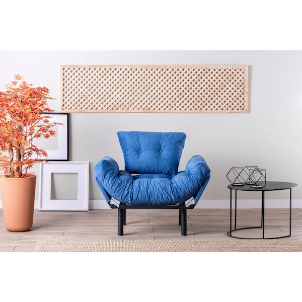 Wing Chair Nitta Single - Blå