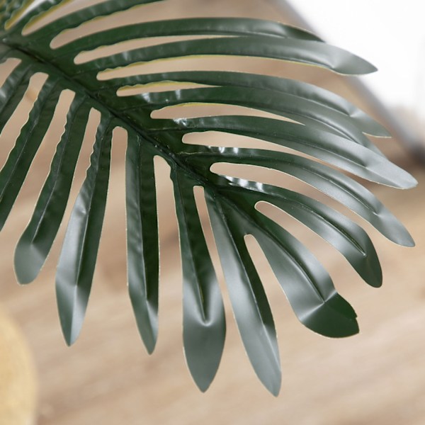 Kunstig Palme 190 cm Kunstig Plante, Kunstige Plastplanter i Pot Kunstig Palme, Falsk Plante til Stue Soveværelse Kontorhave Moderne Dekoration Gave