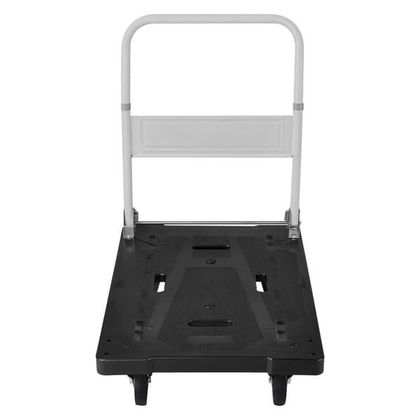 Sammenklappelig platformvogn, 660 lb, 5" PU-hjul