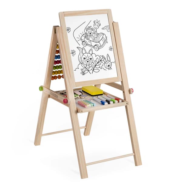 Sammenklappelig magnetisk tavle Ricokids