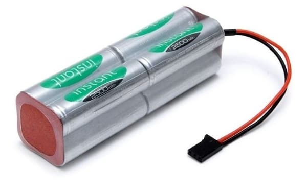 Senderstativ 9,6v 2500mAh NiMH Instant Cube