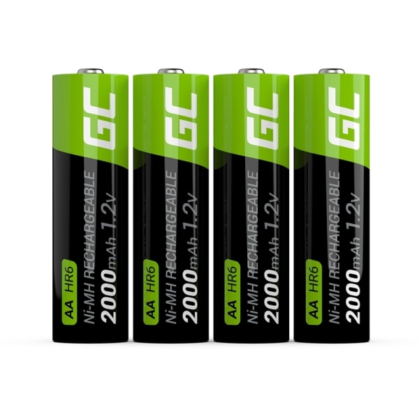 Green Cell 4x AA HR6 batterier 2000mAh