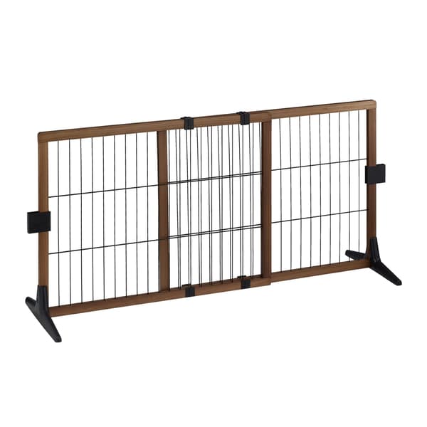 Infällbar säkerhetsgrind 71 cm hög