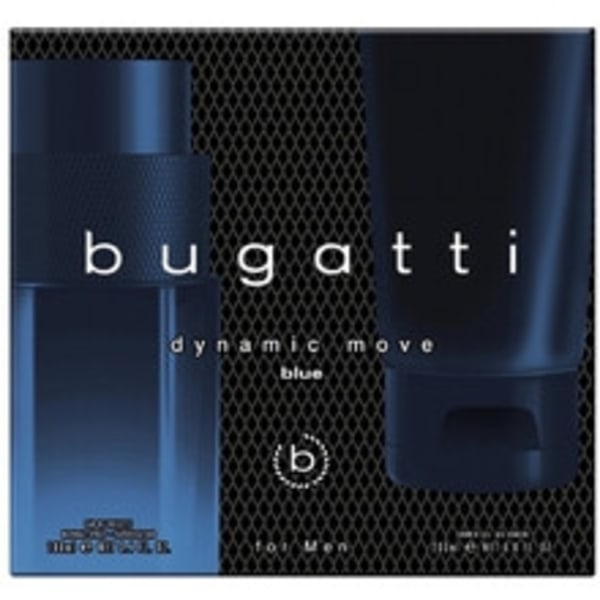 Bugatti - Dynamic Move Blue Dárková sada EDT 100 ml a sprchový g