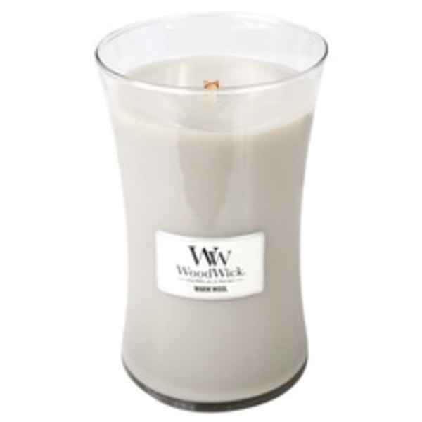 WoodWick - Warm Wool Vase (warm wool) - Scented candle 85.0g