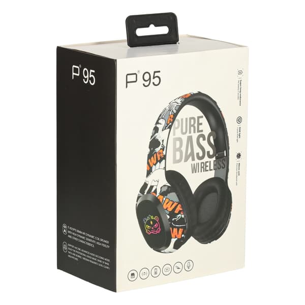 Trådløse Bluetooth In-Ear Gaming-hovedtelefoner – Sort