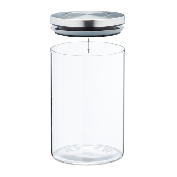 Säilytyspurkit 3 800 ml:n sarjoina