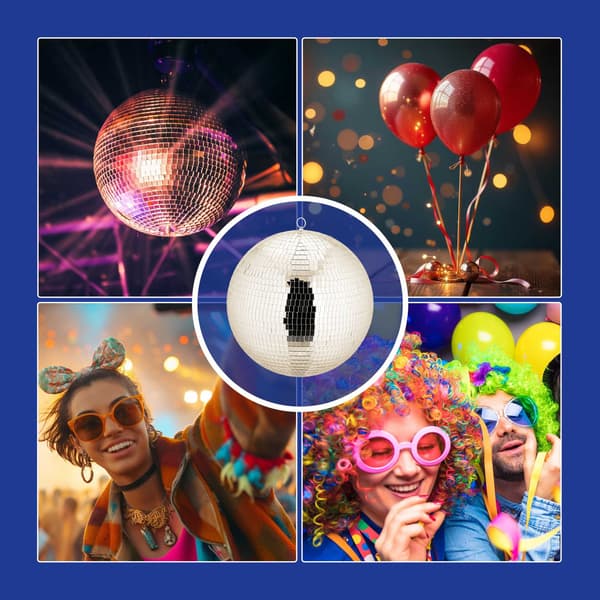 Discokula 30 cm – Takfestdekoration
