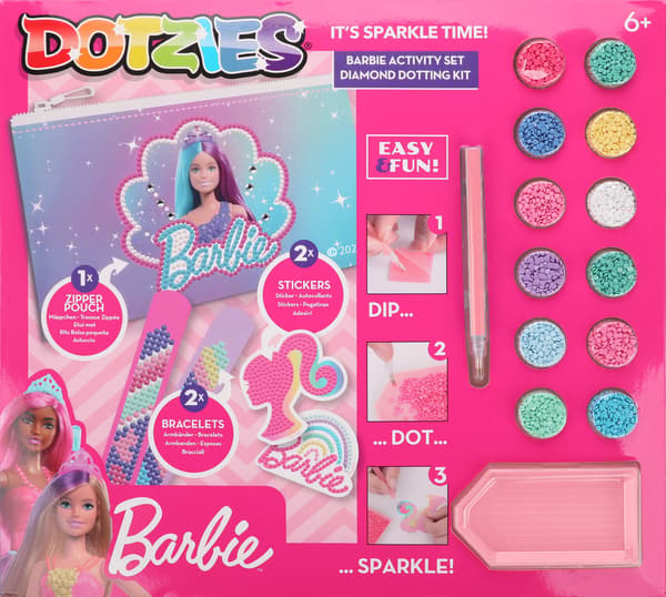 Dotzies Barbie -Diamantpysselset