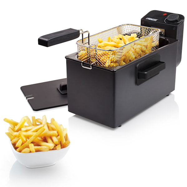 Frituregryde 3l 182727 Rustfrit stål. Sort
