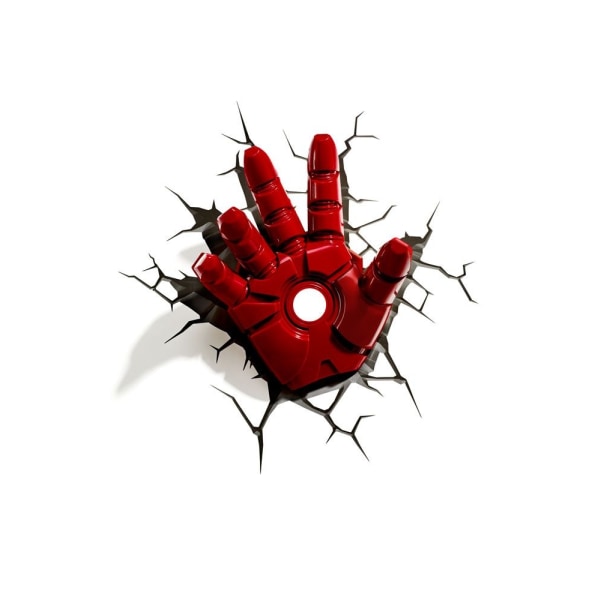 Avengers 3D LED-valo Iron Man Hand