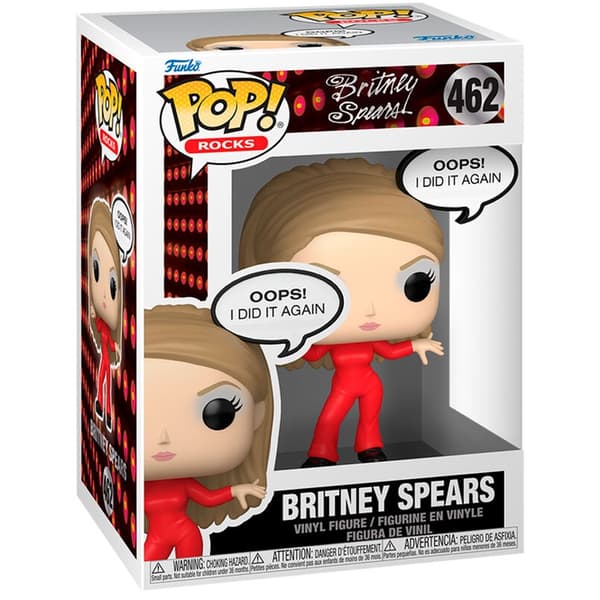 Britney Spears Ups! I Did It Again Popfigur, 5-tommer samleobjekt