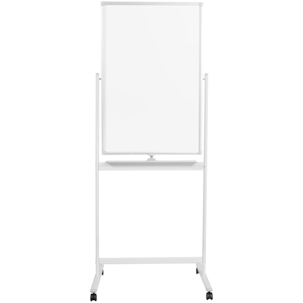 Whiteboard Dubbelsidig Mobil 60x90 cm