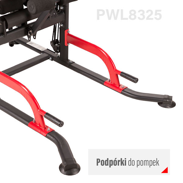 Multifunktionellt Power Tower med Pull-Up & Dip Bars