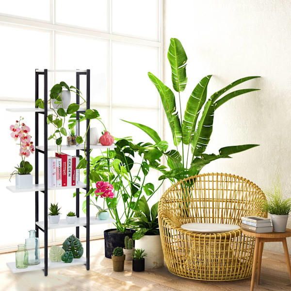 Blomsterhylde med 6 niveauer