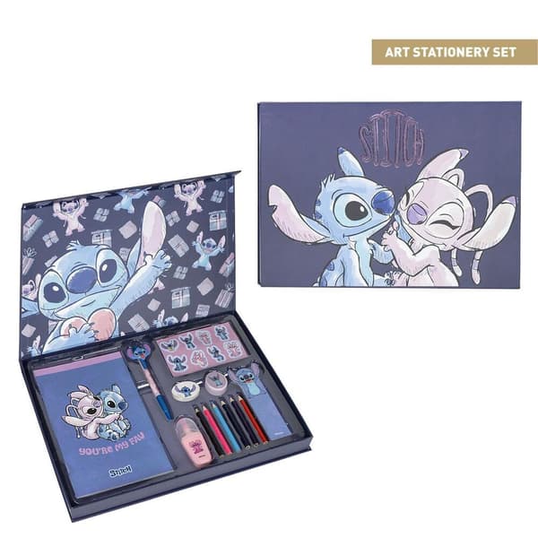 Disney Stitch brevpapperset