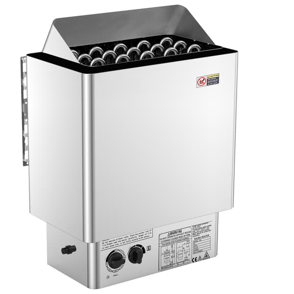 8kW elektrisk bastuaggregat – 400V 3N, inbyggda kontroller